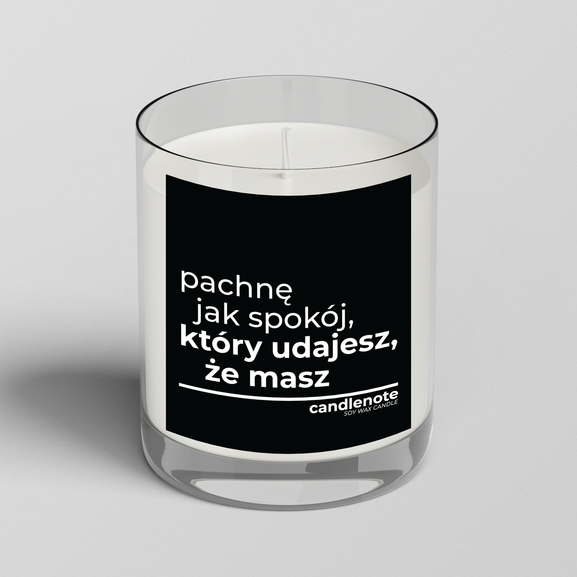 PACHNĘ JAK SPOKÓJ, KTÓRY UDAJESZ, ŻE MASZ