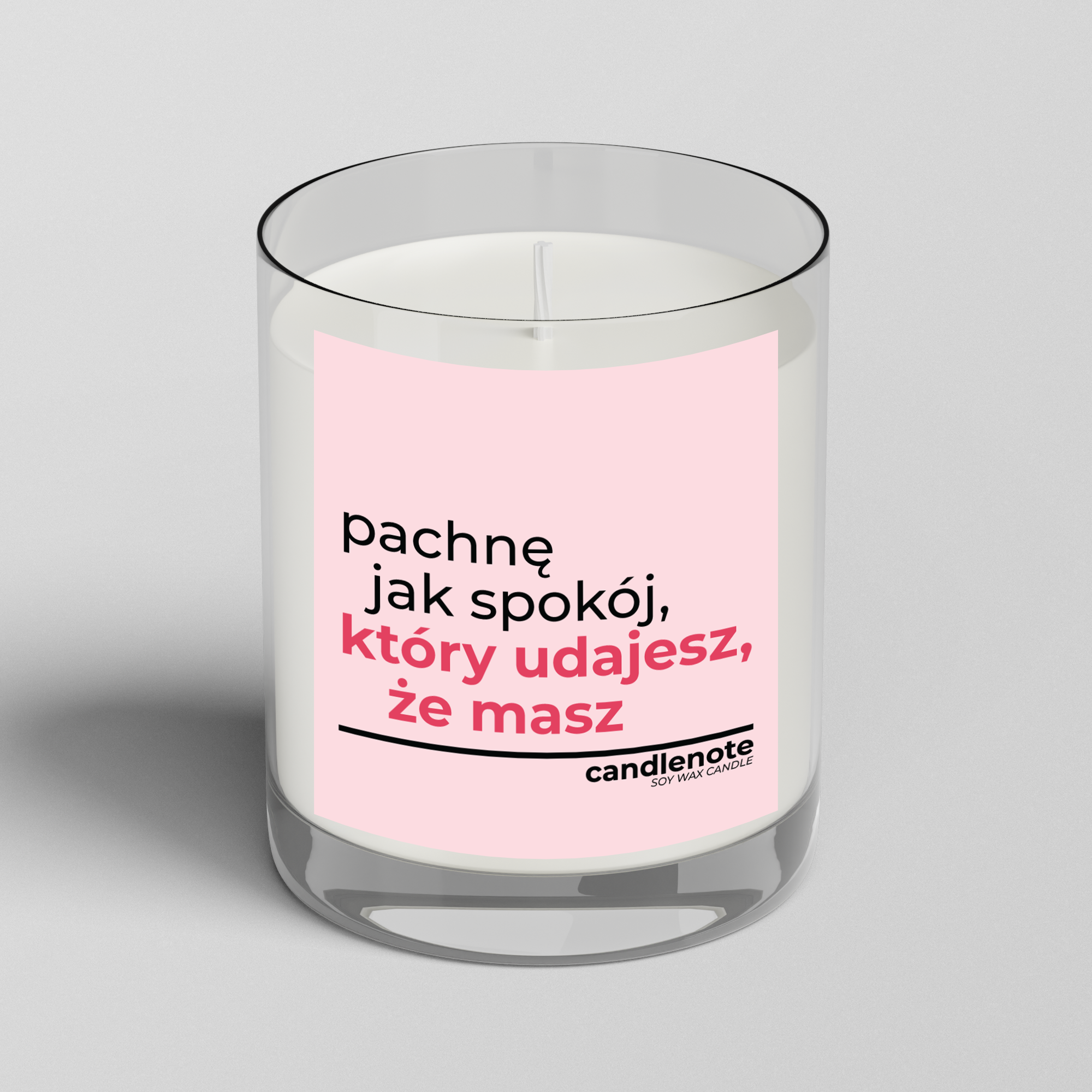 PACHNĘ JAK SPOKÓJ, KTÓRY UDAJESZ, ŻE MASZ