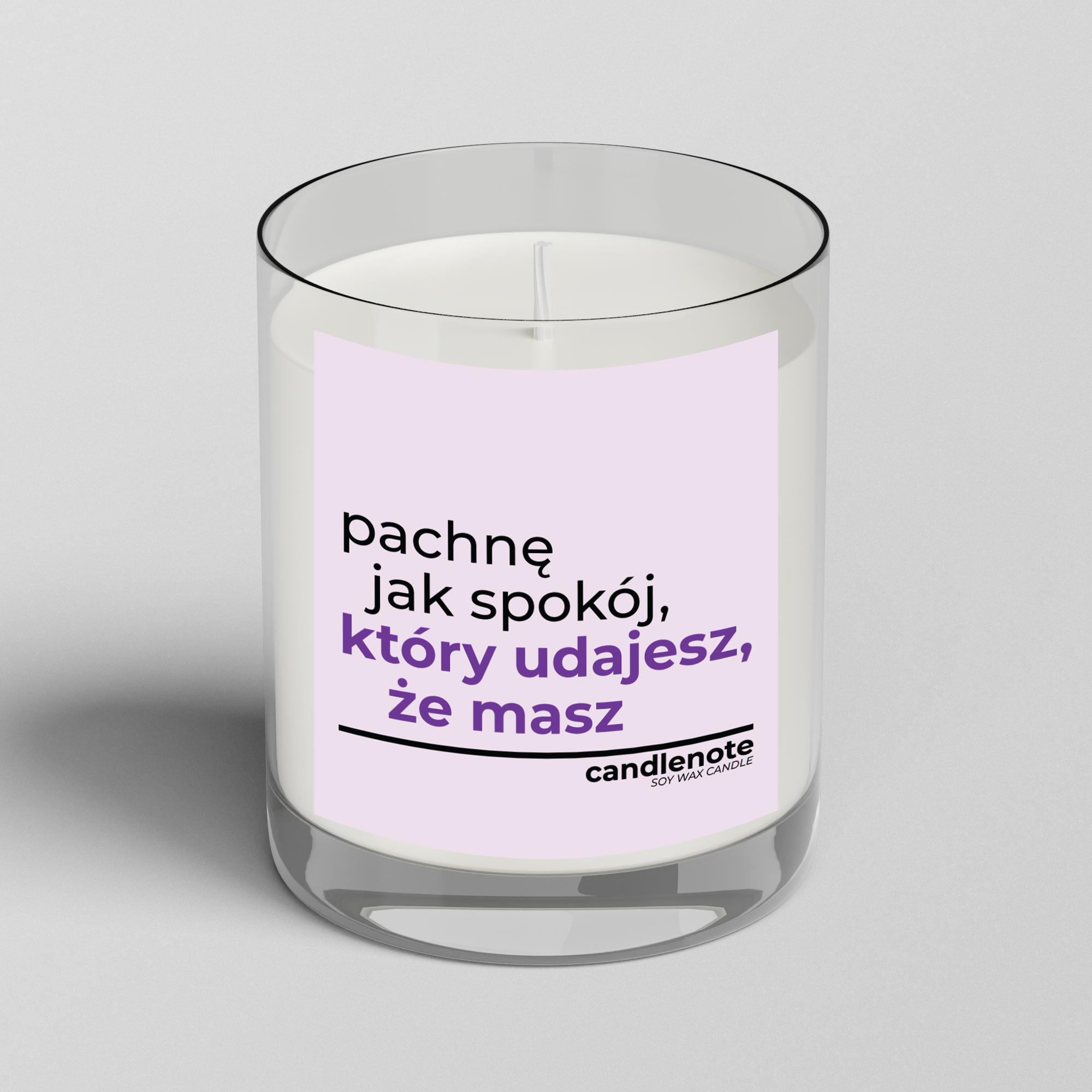 PACHNĘ JAK SPOKÓJ, KTÓRY UDAJESZ, ŻE MASZ