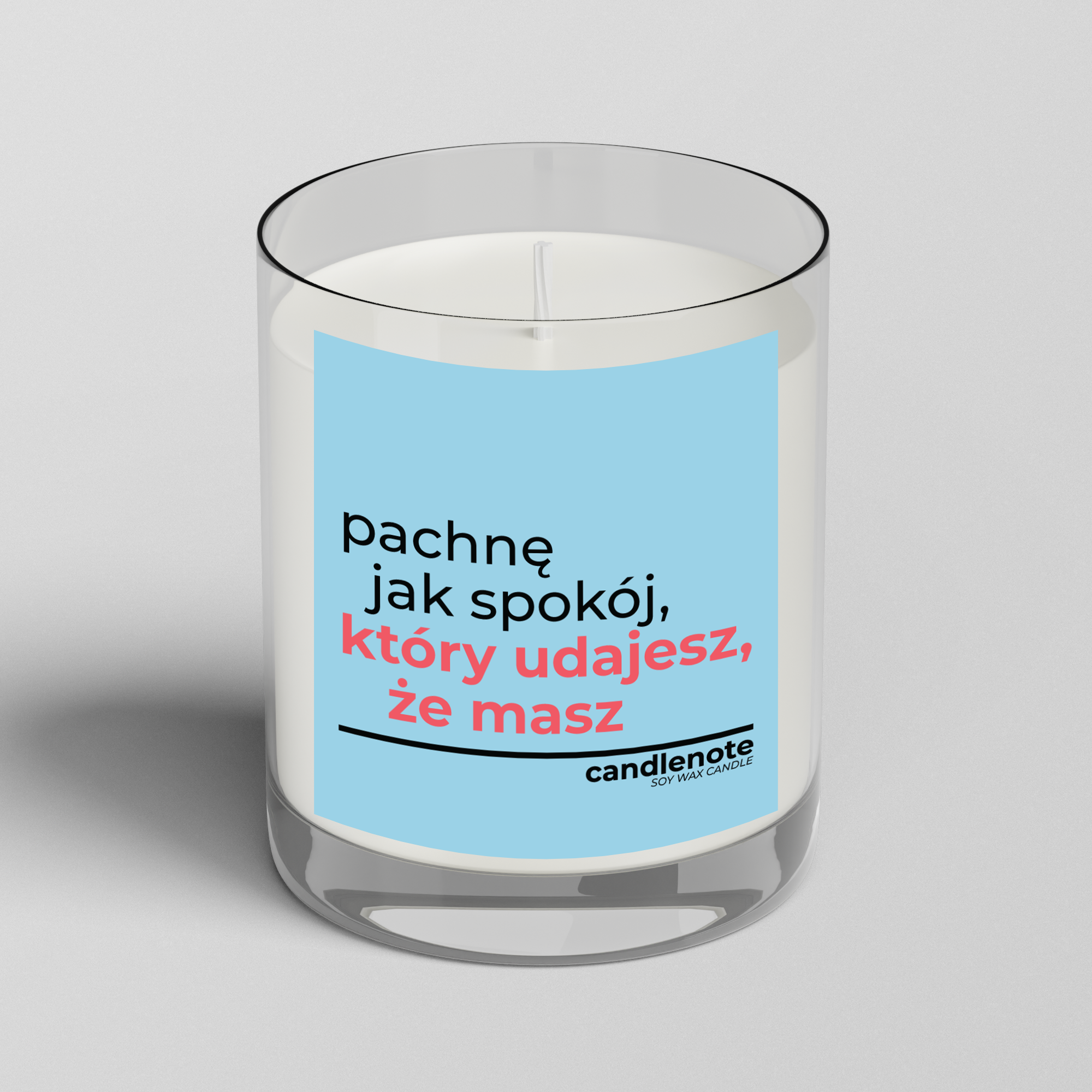 PACHNĘ JAK SPOKÓJ, KTÓRY UDAJESZ, ŻE MASZ