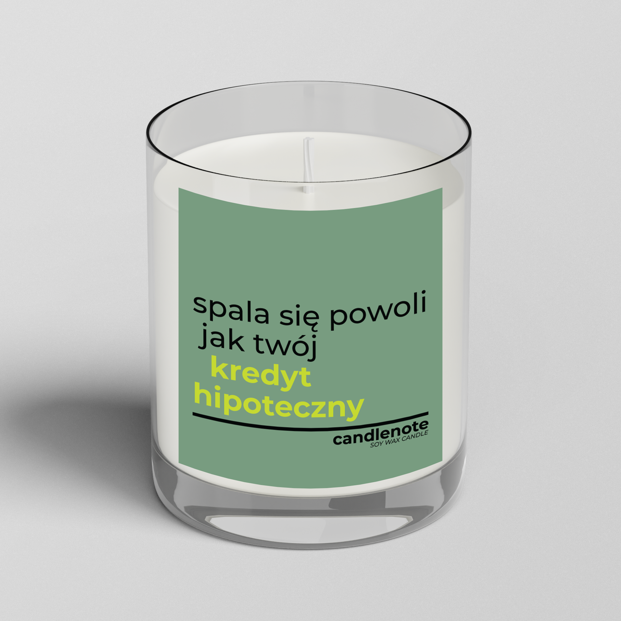 SPALA SIĘ POWOLI JAK TWÓJ KREDYT HIPOTECZNY