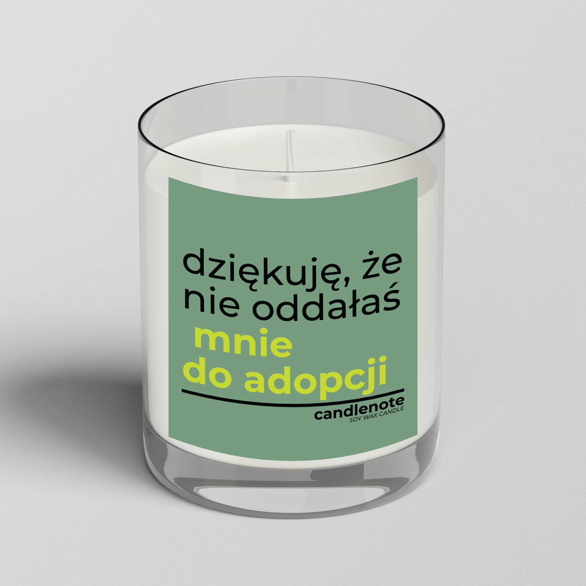DZIĘKUJĘ, ŻE NIE ODDAŁAŚ MNIE DO ADOPCJI