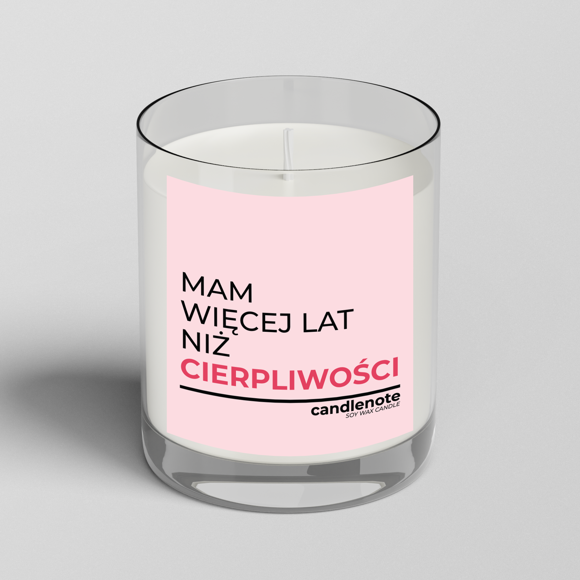 MAM WIĘCEJ LAT NIŻ CIERPLIWOŚCI