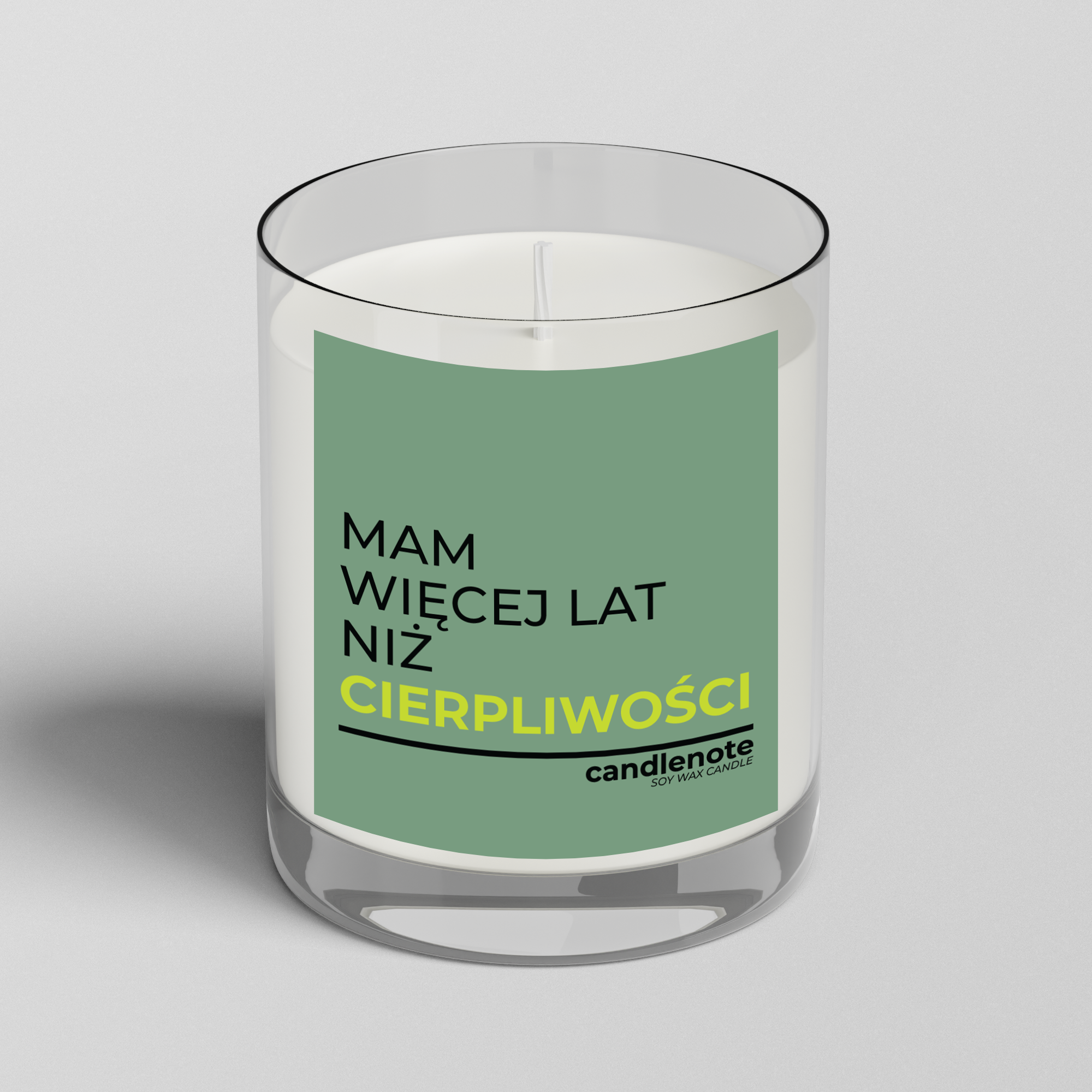 MAM WIĘCEJ LAT NIŻ CIERPLIWOŚCI