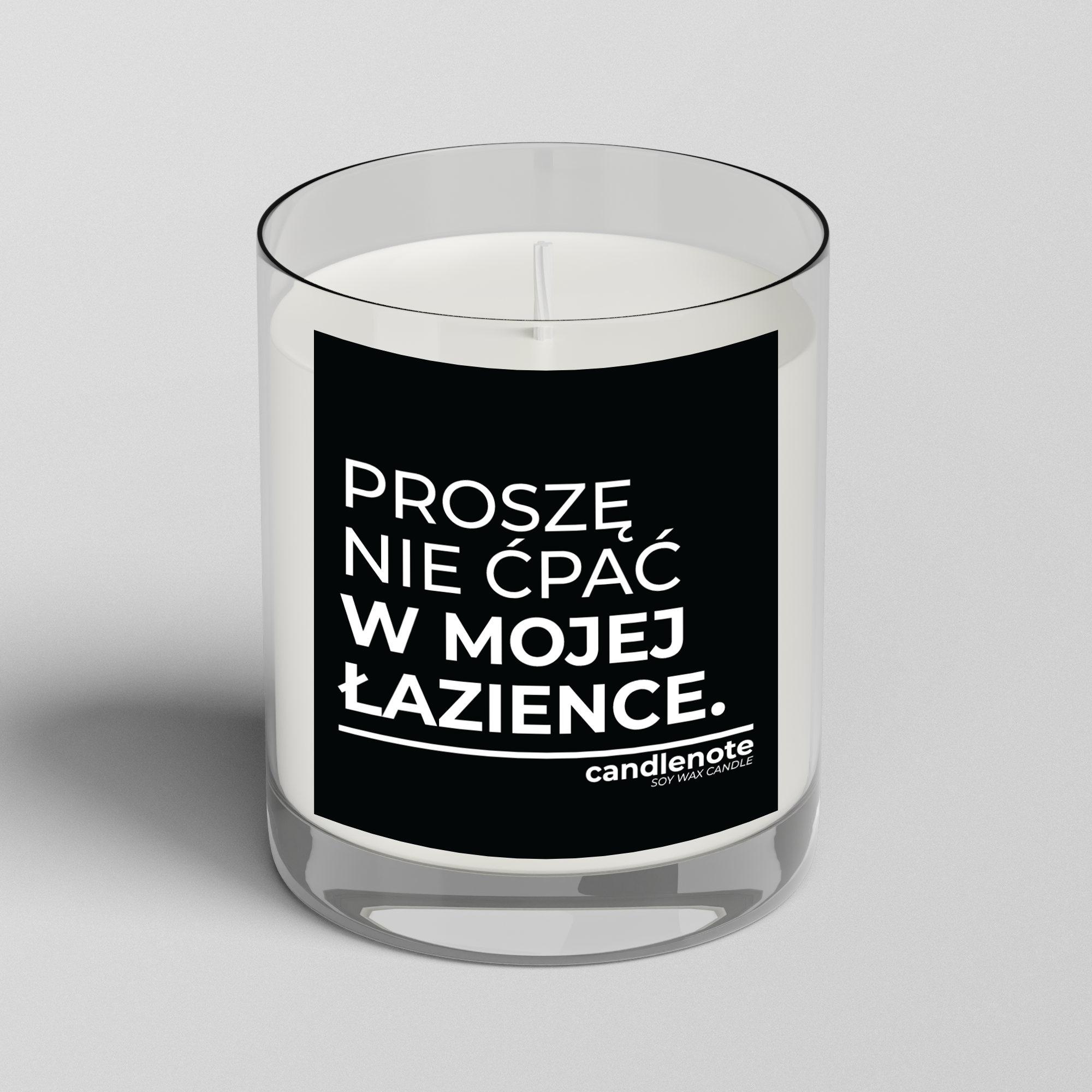 PROSZĘ NIE ĆPAĆ W MOJEJ ŁAZIENCE