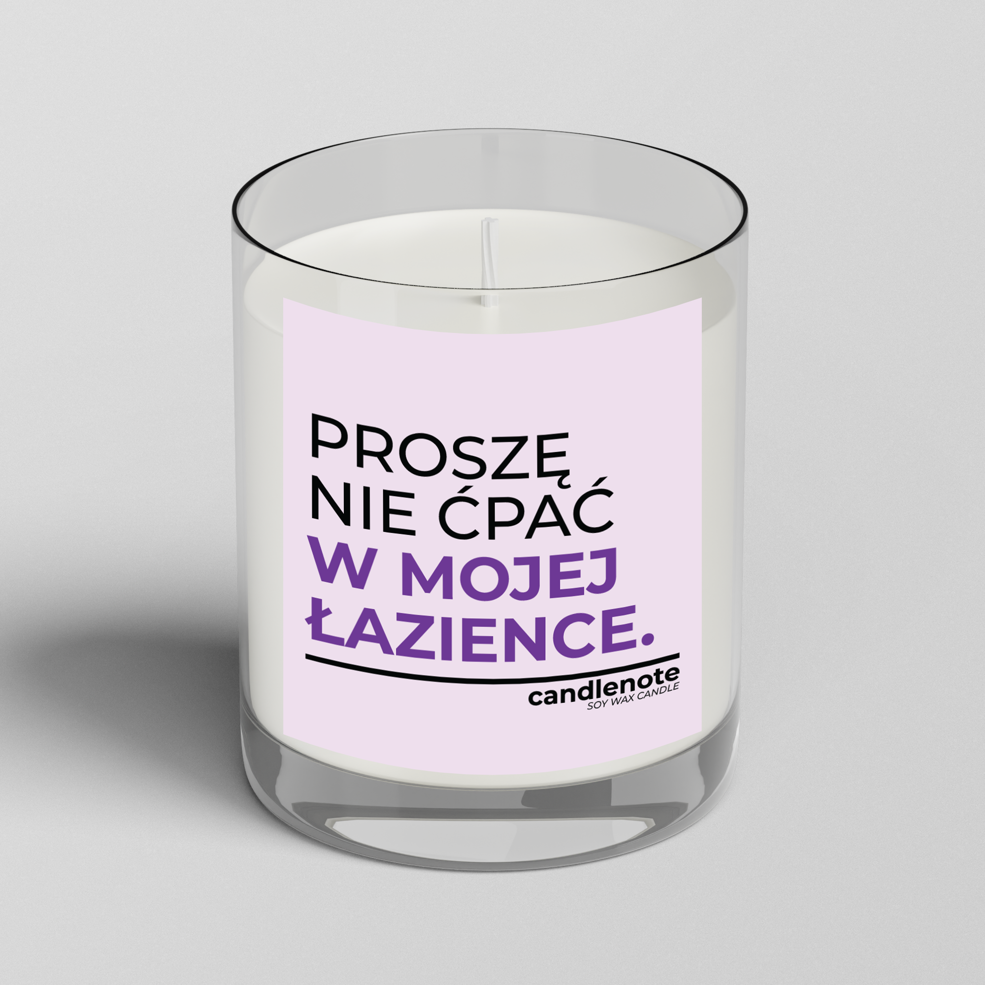 PROSZĘ NIE ĆPAĆ W MOJEJ ŁAZIENCE