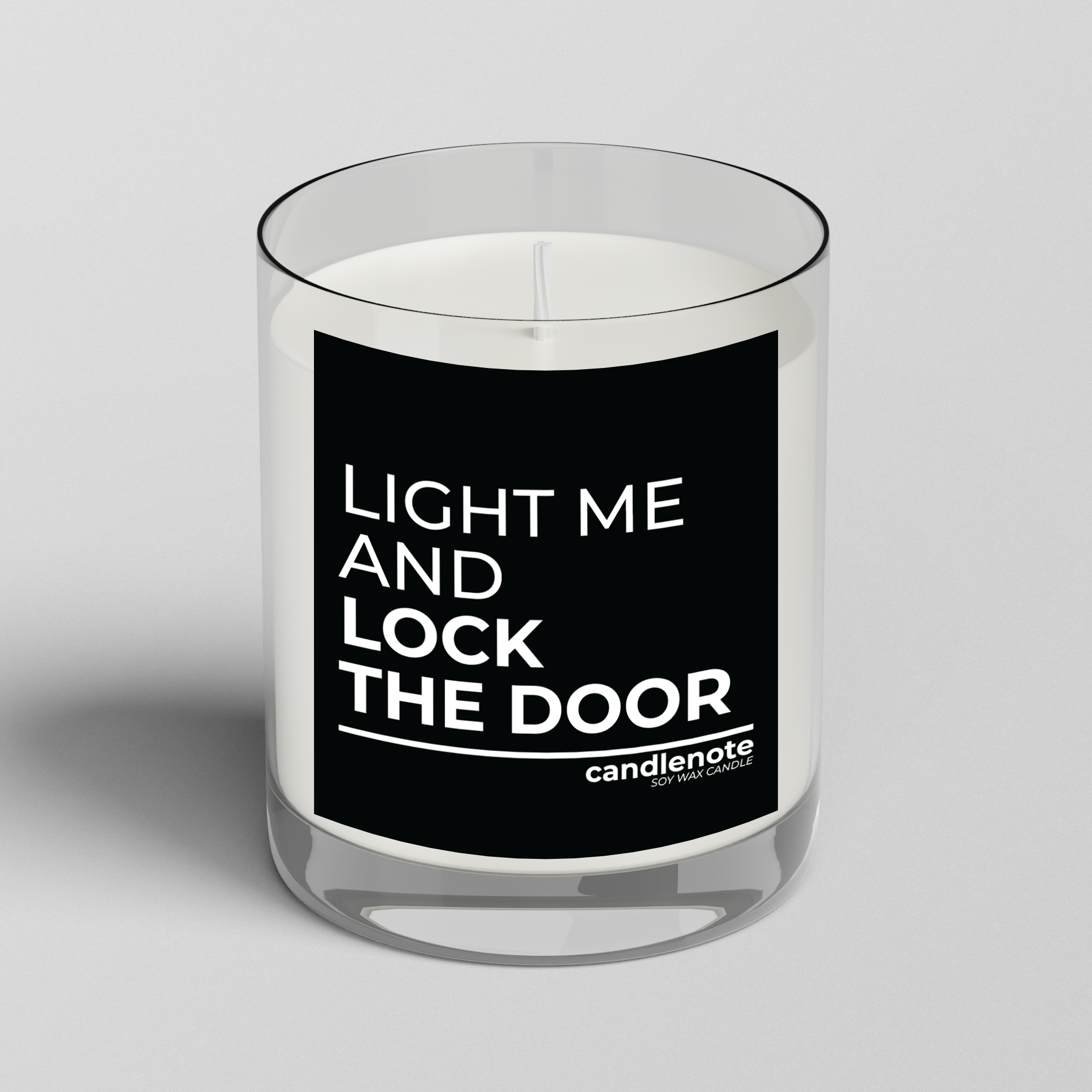 LIGHT ME AND LOCK THE DOOR