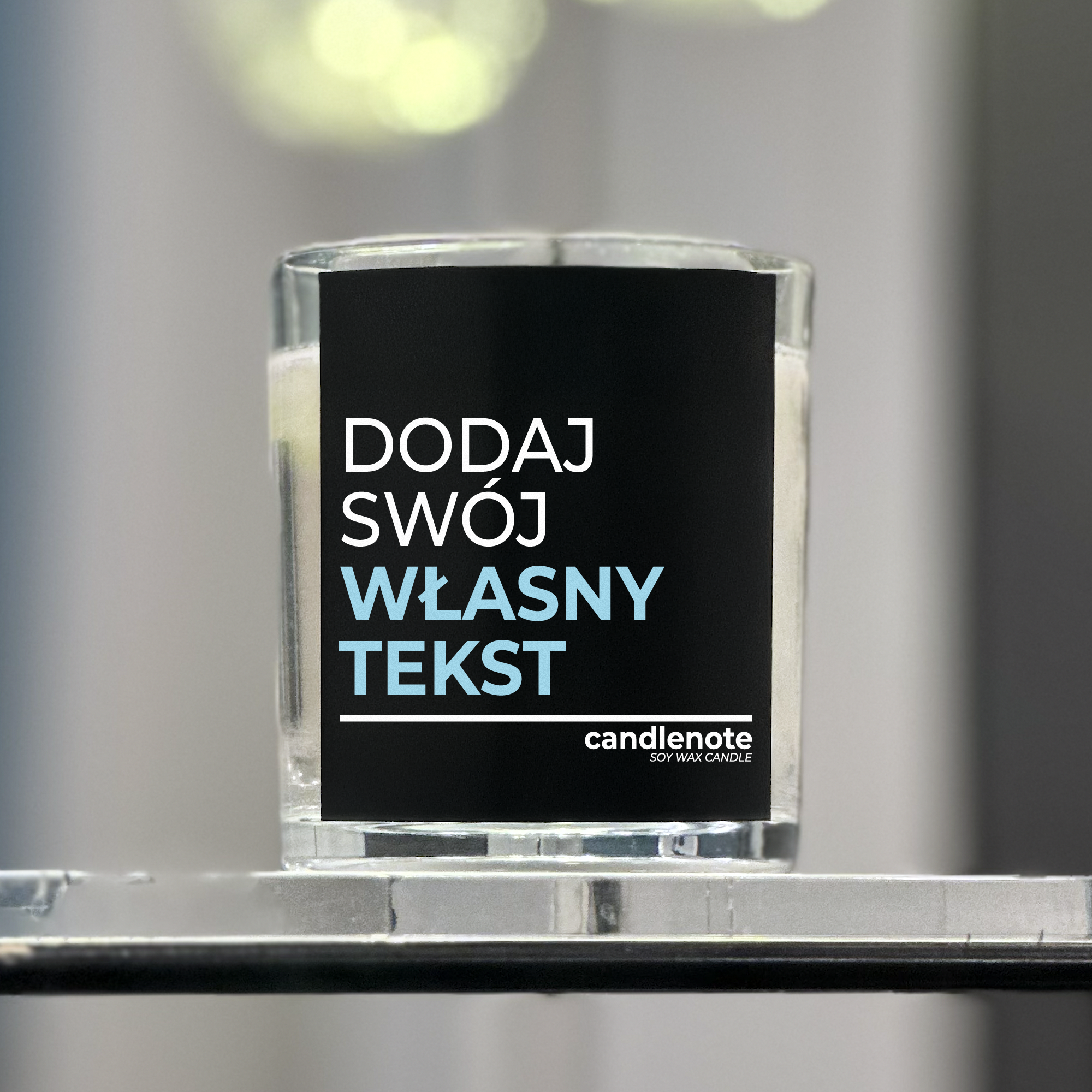 PERSONALIZOWANA ŚWIECZKA